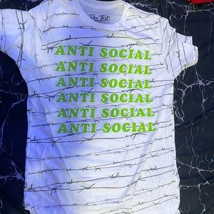 T shirt anti social